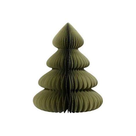ARBOL DE PAPEL COLOR VERDE 60CM