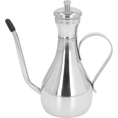 Bouteille d'huile d'olive en acier inoxydable 304, flacon à vinaigre et sauce soja 250ml pour cuisine