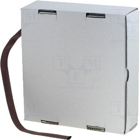 Rouleau Gaine Thermo Retractable 1.6mm-0.8mm marron polyolefine 15m