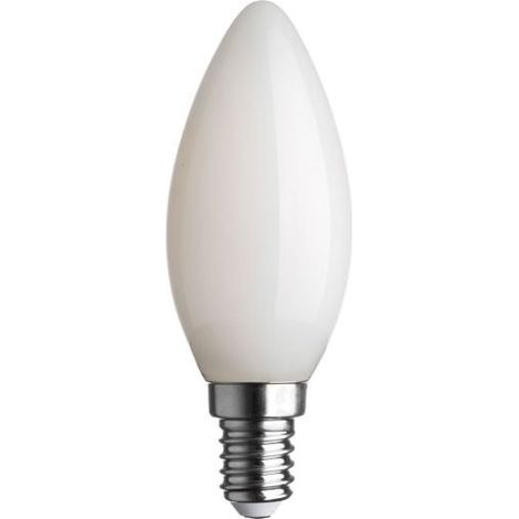 Ampoule LED Flamme E14 – 7 W – 1055 lm – 4000 K – Verre Opale – Équivalent 75 W
