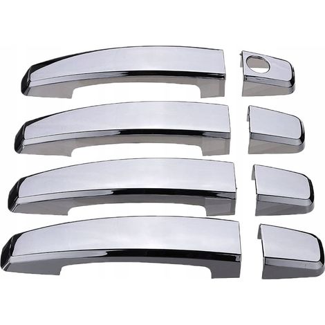 COPRI MANIGLIA PORTA CROMATA IN ABS PER OPEL (1/5)