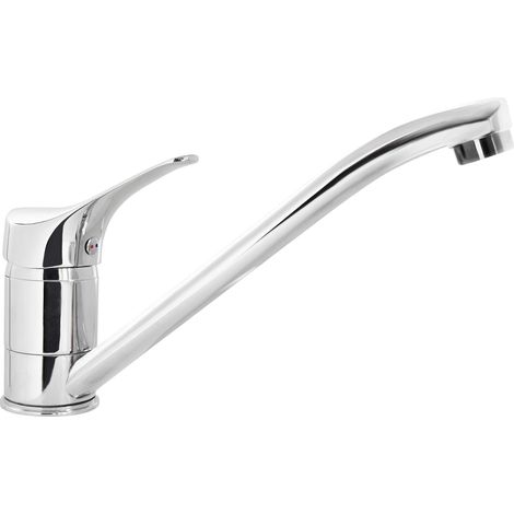 Deante Robinet de cuisine - modèle Joko - Chromé brillant - Économie d'eau - Durable et fiable