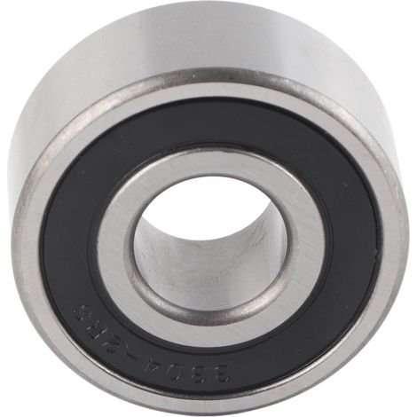 Zweireihiges Schrägkugellager 3304-2RS, 20x52x22mm, geräuscharm, hohe Präzision (1/5)