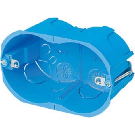 10 x SCATOLA RETTANGOLARE INCASSO 6/7 POSTI P/CART