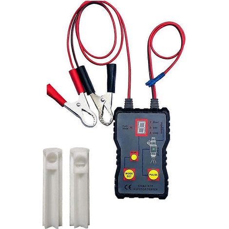 Testeur d'injecteurs, outil de diagnostic du système d'alimentation, kit de nettoyage automobile à faire soi-même pour injecteurs d'essence (1/5)