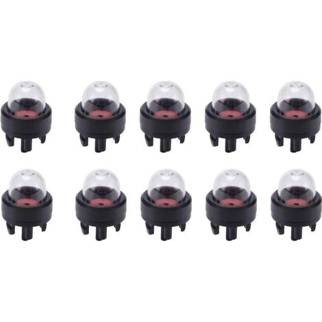 10Pcs Fuel Primer Bulb, Fuel Pump Bulb, Carburetor Oil Bubble, for Stihl/Weed Eater/McCulloch/Ryobi Echo (1/5)