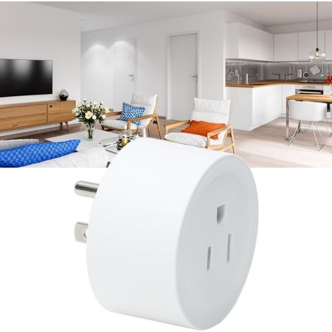 Mini-Smart-Stecker für Haushaltsgeräte, intelligenter WLAN-Stecker, Fernsteuerung per Mobil-App, US-Standard 100–240 V (1/5)