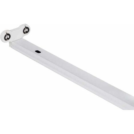 Lattage 2xg13 t8 led 150cm l.151xw.7,5xh.4,5cm white