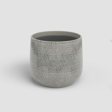Artevasi Übertopf Olympus Keramik Ø 19 x 18 cm grau (1/2)