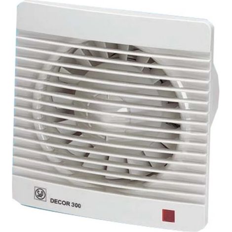 Aérateur extra-plat 280 m3/h, clapet anti-retour, automatique par hygrostat S&P (UNELVENT) 401441