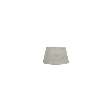 Salma Morsetto Cemento Grigio Paralume 10dx8dx8h Aperto Conico