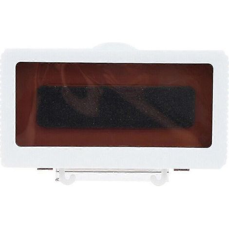 Support de téléphone mural blanc pour salle de bain/douche, étui étanche (1/2)