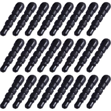 Bouchons Anti-poussière pour Protection Prise Jack et eurs 340 Pièces pour Téléphone en PVC Noir, Installation Facile et Retrait Simple (1/5)