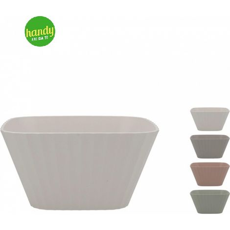 Coppa Coliseum quadrata H&H 23,5 x 12,5 cm Colori assortiti