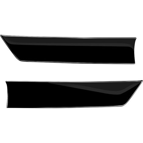 Rivestimento per portellone posteriore/bagagliaio in ABS nero lucido, compatibile con Honda HRV/HR-V/Vezel 2021/2022