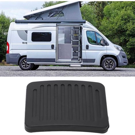 Plaquette de pédale de frein et d'embrayage en caoutchouc noir 71747697 pour Fiat Ducato 2006 et plus récent (1/5)