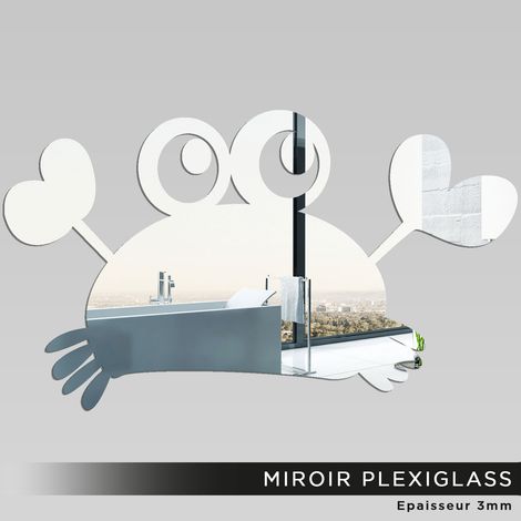 Miroir Plexiglass - Crabe - 35x60 cm (1/2)
