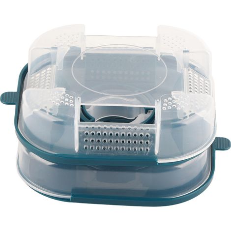 Ventilateur de bureau portable 6 pouces USB rechargeable silencieux 3 pales avec lumière nocturne (1/5)