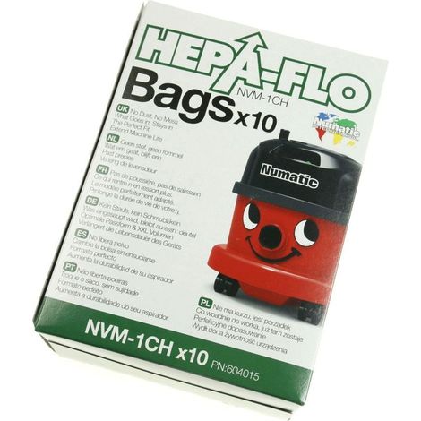 Scatola di 10 sacchetti originali - Aspirapolvere - NUMATIC - 43669965056228174455