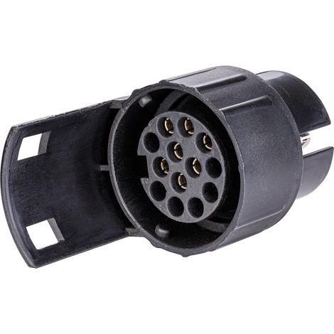 PKW Anhänger Anhängerzubehör Adapter kurz Miniadapter 7 auf 13 polig 45 mm (1/4)