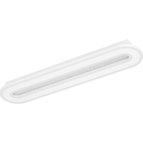 Plafonnier LED, lampe de plafond cristal avec télécommande (1/5)