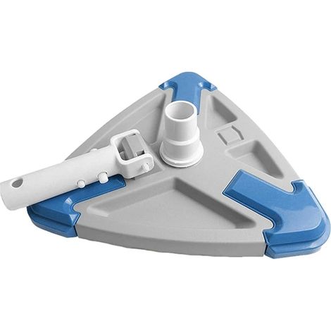 [JAMAIS UTILISÉ]Tête d'aspiration de piscine à trois coins, nettoyeur de piscine, Machine d'aspiration de la saleté, brosse de nettoyage (1/5)