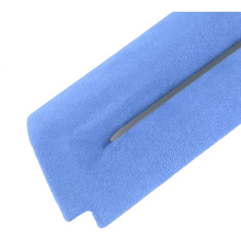 Türarmlehnenbezüge aus Vollwildleder für Ford Mustang 2015-2020, himmelblau (1/5)