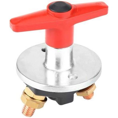 Interrupteur D'isolation de Batterie, 12 V à 60 V pour Voiture, Clé Fixe Universelle, Interrupteur de Coupure de Batterie, Déconnecter L'isolateur D'alimentation-200A (1/4)
