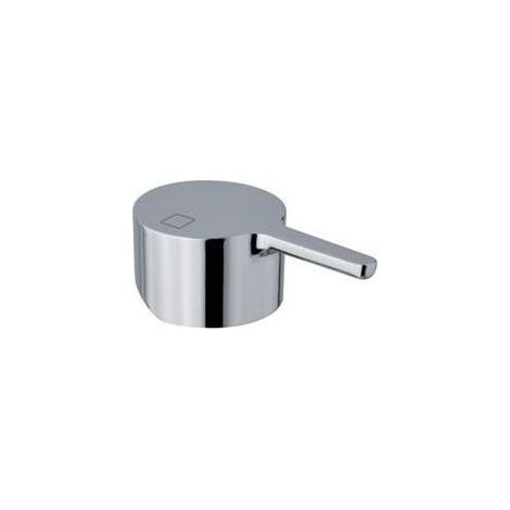 Cristina Ondyna – Poignée de porte d'intérieur Queen avec manette – Entraxe 70mm – Percement rond – Finition chromée – Sens d'ouverture à gauche – PZ15830P51 (1/3)