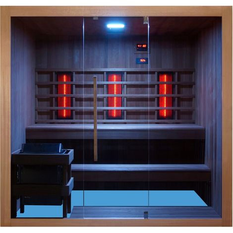 Infrarot und Finnische Sauna KOTKA für 4-5 Personen (1/5)
