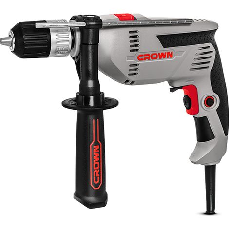 TRAPANO CON PERCUSSIONE CROWN 600W MANDRINO AUTOMATICO (1/3)