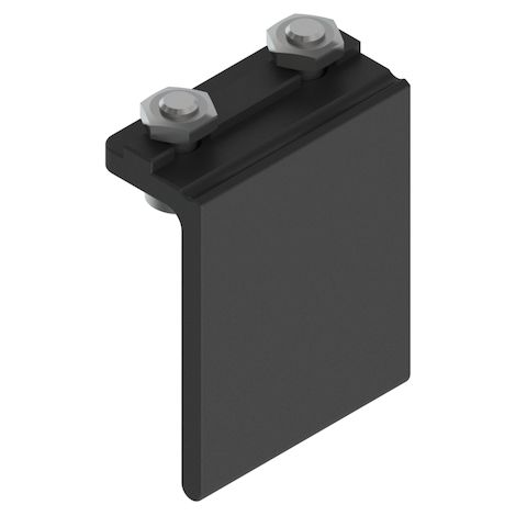 HELM GT-L Klemmadapter Kunststoff schwarz, mit Befestigungsmaterial (1/4)