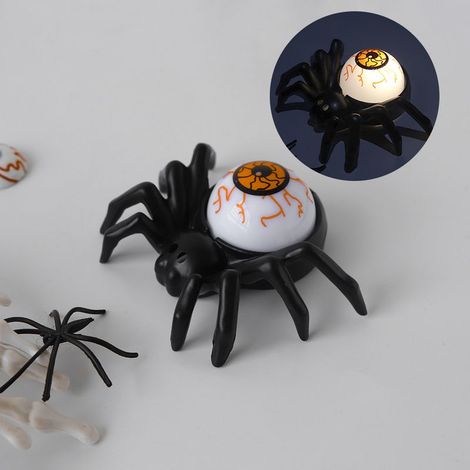 Lampe araignée orange d'Halloween à couper le souffle - 469 (1/5)