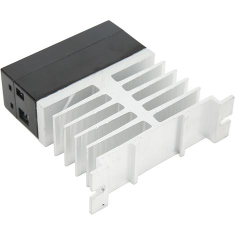 Relais statique BERM 60 A, module de relais à contacts antirouille avec dissipateur thermique, entrée 70-280 V CA, sortie 24-480 V CA (1/5)
