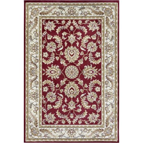 Tapis salon 200x280cm Rouge, crème Oriental