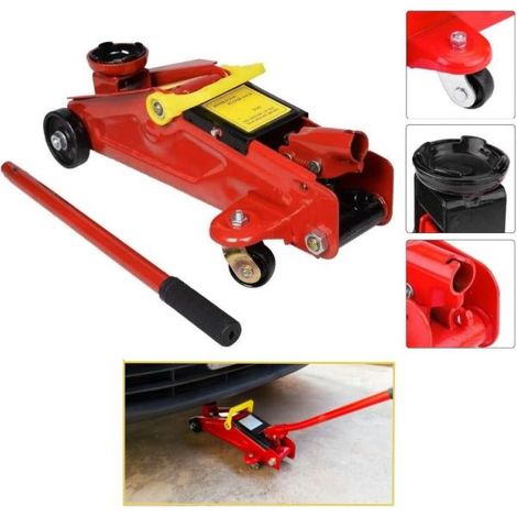 CRIC/ CRIC AUTO SOLLEVATORE IDRAULICO MARTINETTO MECCANICO PORTATA 2,5 T 2500KG