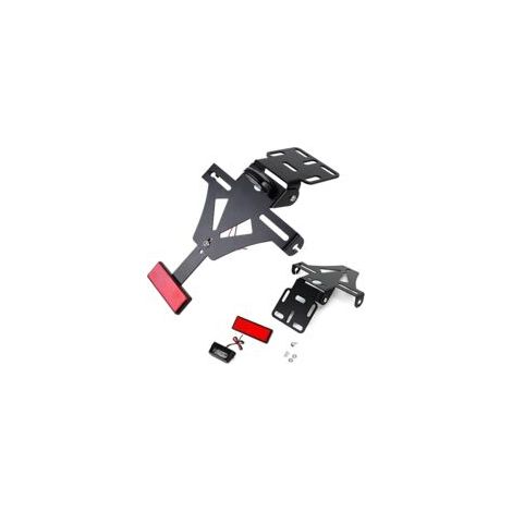 Convient pour les supports de plaque d'immatriculation de moto, les kits de retrait de garde-boue de moto, les garde-boue de moto, les supports arrière réglables de moto et les supports de clignotants