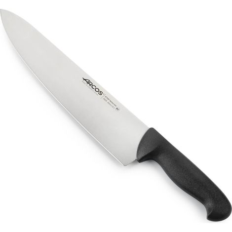 Kochmesser Arcos Farbe - Prof  290925 Edelstahl Nitrum und mango ergonomische schwarze Polypropylenklinge und 30 cm Klinge, Vitrine (1/5)