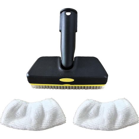 Accessoires pour nettoyeur vapeur SC1-5, ensemble de chiffons en microfibre, comprenant des pièces de rechange pour buse manuelle B (transparent) (1/5)