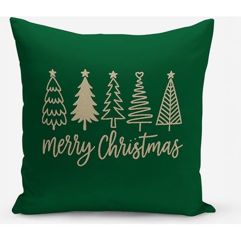Weihnachtlicher rechteckiger Kissenbezug aus Polyester Gletscher (1/2)