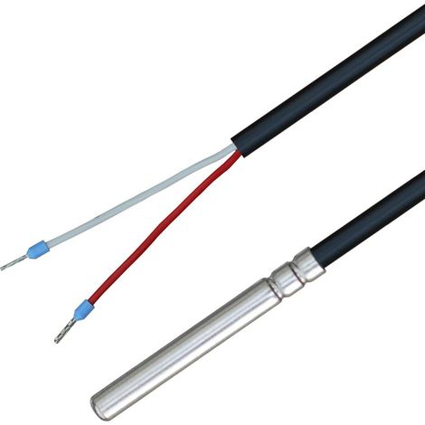 iOVEO 035HP04203 - NTC 5KOhm - Sensore di temperatura con cavo in PVC 105°C, sensore di memoria, sonde, riscaldamento, 3 metri (1/3)