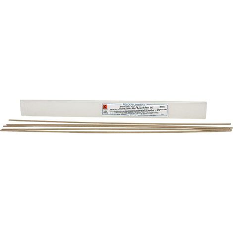 Metal de brasage fort DIN EN 1044, Ag 203 (L-Ag44) paquet 5 batons de 2,0 mm