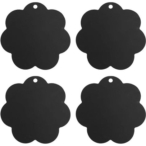 Lot de 4 pièces électrique Induction Hob protecteur Mat 25cm antidérapant Mat silicone Cooktop Scratch protecteur (1/5)