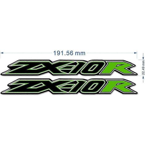 Emblème, logo et protection de réservoir pour Kawasaki Ninja ZX-10R (2018-2020) - Vert (1/4)