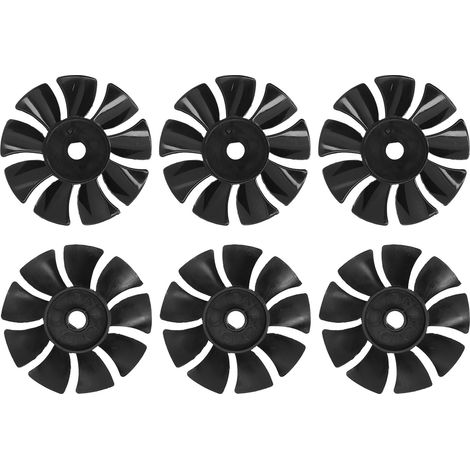 KIMISS Pares de Moteur à Faible Bruit ABS 550W et Pompe - Pares de Ventilateur de Refroidissement de Remplacement, Diamètre Extérieur de 115 Mm, Ajuster Divers Modèles.