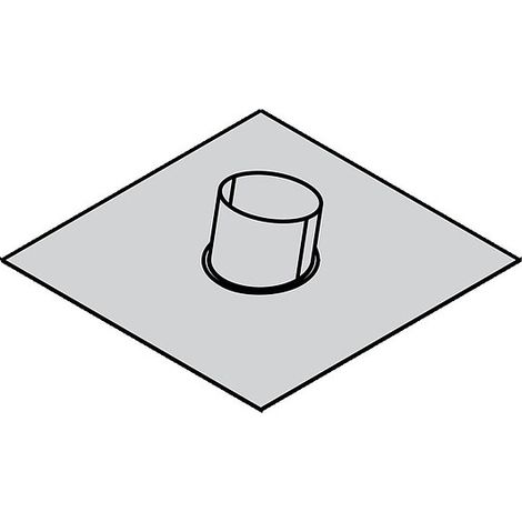 Viessmann Universal Dachpfanne DN160/180, für Dachneigung 20-50°, schwarz - 7501787