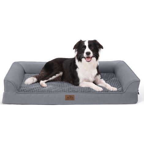 Panier pour Chien Orthopédique, Très Grand Chien XL, Gris (1/5)
