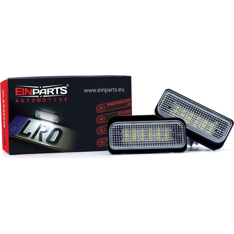 Luci targa a LED 6000K bianco freddo 12V CANBUS per Mercedes W203, W211, W219, R171 (1/3)