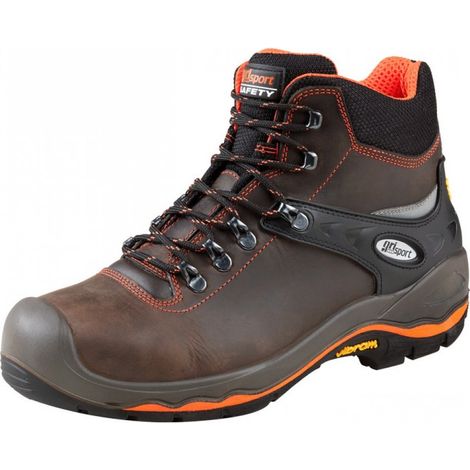 Scarpe in Pelle Dakar Antinfortunistiche da Lavoro Marmolada - Marrone 43 - Marrone