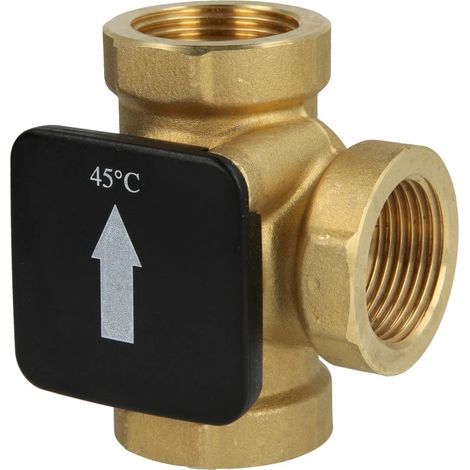 Vanne de charge thermique 1’’ FF température d'ouverture +45 °C